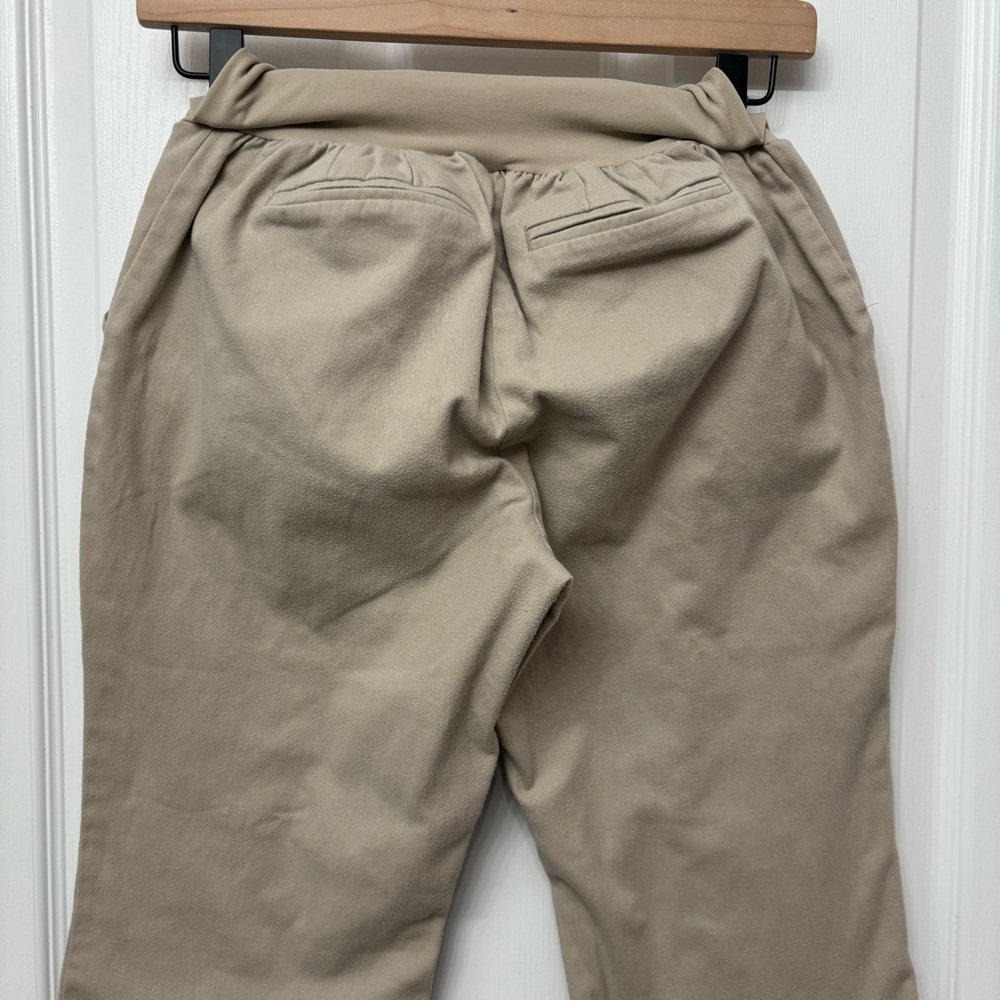 Khaki Maternity Pants | Motherhood Maternity PM - Picture 8 of 10